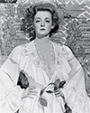 Bette Davis plays scheming Southern aristocrat turned pauper, Regina Giddens, who plots to obtain a large sum of money by using her ailing husband and devoted daughter to nefarious ends. Director William Wyler's film noir drama, "The Little Foxes", 1941.