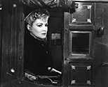 Claire Trevor playing the role of Dallas, the outcast girl, for the film Stagecoach