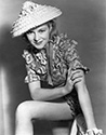 Claire Trevor in a private sitting for Stagecoach 1938