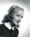Nina Foch as Harriet Hobson, casino hat check girl who commits suicide in the 1947 thriller 'Johnny O'Clock'.