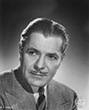 Potrait of Warner Baxter for the 1947 film, "The Crimes Doctor's Gamble". Warner Baxter plays the ever curious and suspicious Dr. Ordway in yet another iteration of the "Crime Doctor" series of films produced by Columbia Studios in the 1940's. The scene for this crime drama is Paris where Dr. Ordway is brought into a murder case by his long time friend, the Perfect of Police. Director William Castle's detective crime thriller, "The Crime Doctor's Gamble", 1947. 