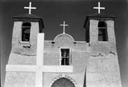 La Iglesia San Francisco in Ranchos de Taos, New Mexico