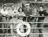 Director Tay Garnett, Fredric March, Joan Bennett, Ralph Bellamy, Ann Southern, Cinematographer Rudy Mate