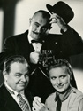 Gene Lockhart (with lapel flower) and Alexander Granach