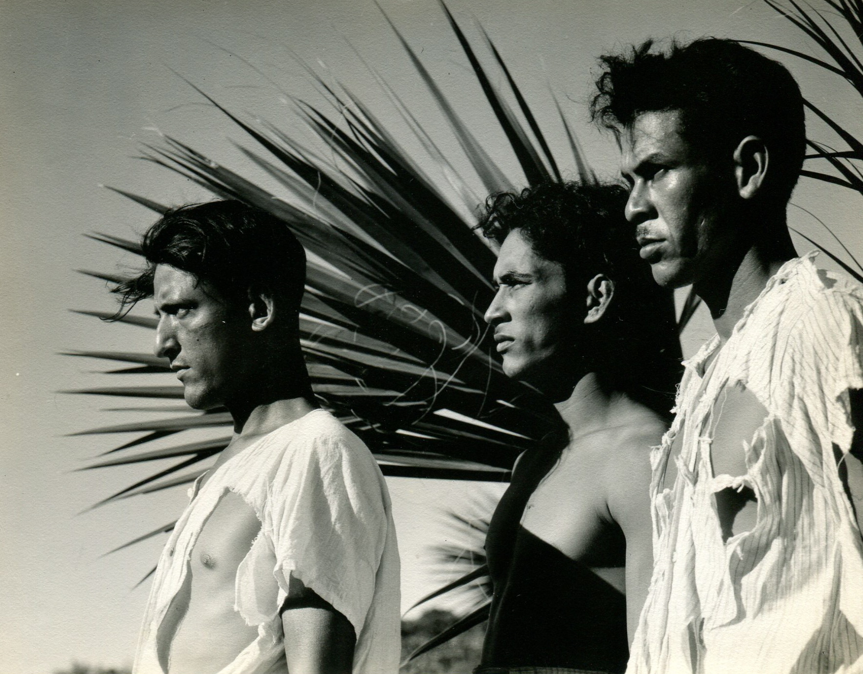 Three angry fishermen from Redes Film by Ned Scott