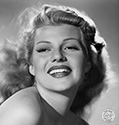 Rita Hayworth photos: Rita Hayworth as Terpsichore, the Greek demigoddess of song and dance. As Terpsichore, Rita descends to earth to instruct show producers and designers on the proper art forms of her specialty so that a new show can be as authentic as possible. The producers are persuaded to include her as a star in the production lineups with the name of Kitty Pendleton. What takes place, however, is a surprise. While accurate in song and dance and depiction of Greek mythology, the show is a flop. Director Alexander Hall’s song and dance fantasy, "Down To Earth", 1947.