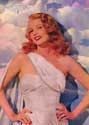 Photos of Rita Hayworth - from Life Magazine, November 10, 1947, The Cult of the Love Goddess in American by senior writer Winthrop Sargeant. Years later, Adrienne McClean, a professor of film studies at the University of Texas, used this image on the cover of her 2004 scholarly book, Being Rita Hayworth.