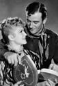 John Wayne and Clair Trevor