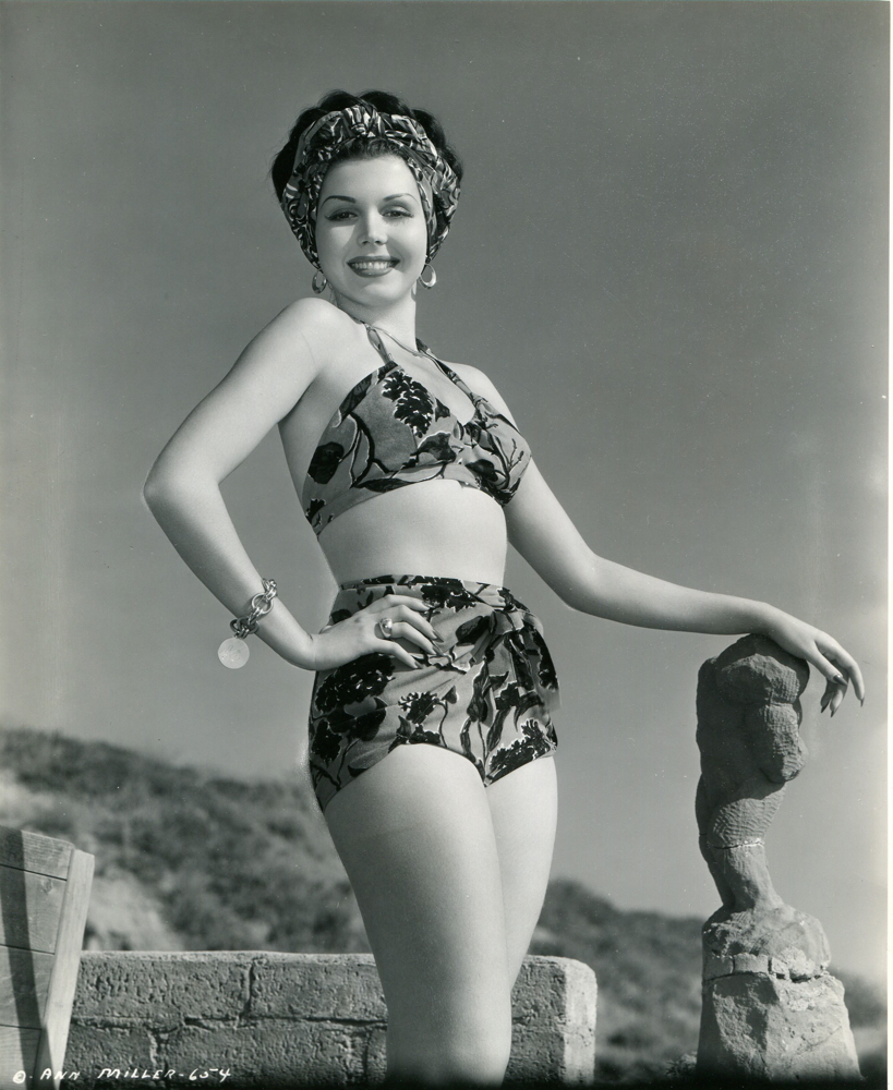 ann miller at Cornelia Runyon's estate